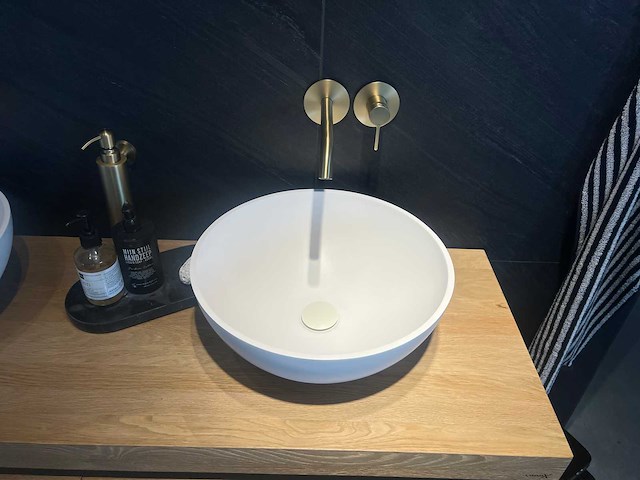 Looox - wooden drawer box - badmeubelset 140 cm - afbeelding 3 van  4