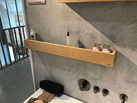 Looox - wooden shelf box 90 cm (3x) - afbeelding 1 van  5