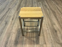 Looox - wooden stool - kruk - afbeelding 2 van  8