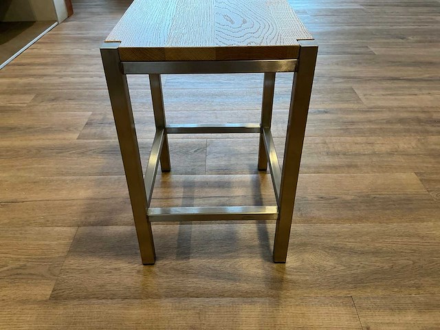 Looox - wooden stool - kruk - afbeelding 7 van  8