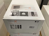 Looox closed cl1 mat zwart inbouw toiletrolhouder - afbeelding 3 van  4