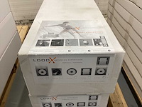 Looox closed cl5 rvs inbouw rvs toiletrol en reserverolhouder - afbeelding 3 van  3