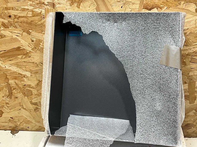 Looox colour box in- en opbouwnis 30 x 30 cm anthraciet - afbeelding 3 van  4