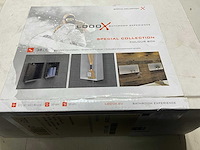 Looox colour box in- en opbouwnis 60 x 30 cm anthraciet - afbeelding 1 van  5