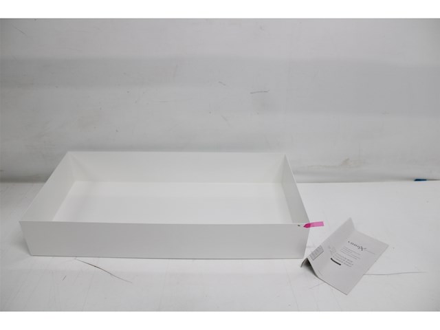 Looox colour box inbouwnis 60x30x10cm rvs wit mat - afbeelding 3 van  4