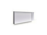 Looox colour box inbouwnis 60x30x10cm rvs wit mat - afbeelding 2 van  4