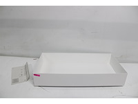 Looox colour box inbouwnis 60x30x10cm rvs wit mat - afbeelding 3 van  4