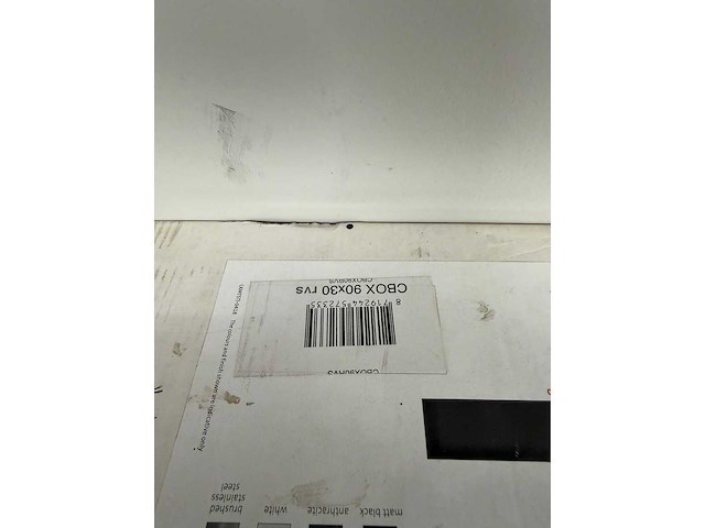 Looox colour box nis voor in- en opbouw 90x10x30 cm rvs - afbeelding 3 van  6