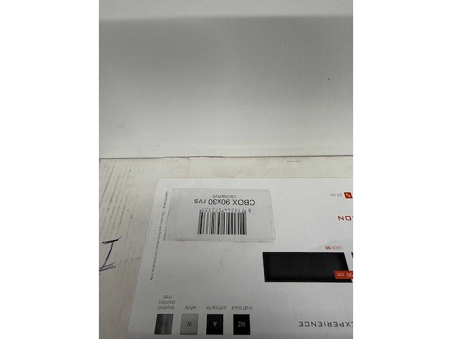 Looox colour box nis voor in- en opbouw 90x10x30 cm rvs - afbeelding 5 van  6