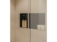 Looox colour box nis voor inbouw en opbouw 60x10x30 cm mat zwart