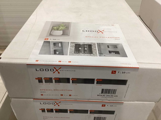 Looox inbouwnis 30 rvs - afbeelding 2 van  3