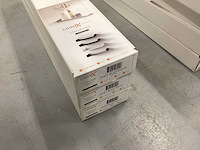 Looox inbouwplank 60cm - rvs antraciet (3x) - afbeelding 1 van  3