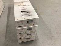 Looox inbouwplank 60cm - rvs antraciet (4x) - afbeelding 1 van  3