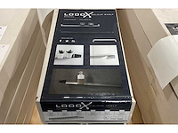 Looox inbouwplank 80cm - rvs wit (3x) - afbeelding 2 van  2