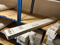 Looox mirror shelf 120cm asymmetrische spiegelplank - afbeelding 2 van  4