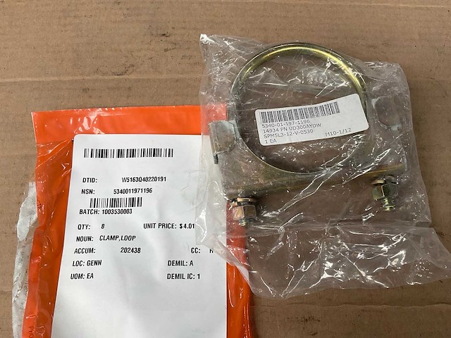 Loop clamp (8x) - afbeelding 1 van  2