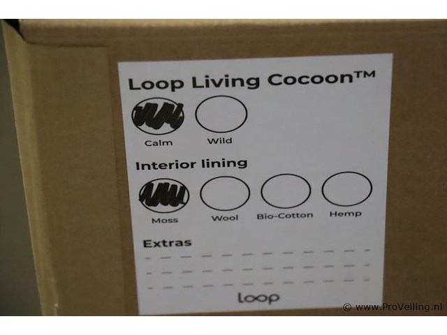 Loop uitvaartkist living cocoon - afbeelding 3 van  5
