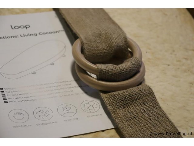 Loop uitvaartkist living cocoon - afbeelding 4 van  5