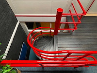 Loopbrug met wenteltrap - afbeelding 5 van  6
