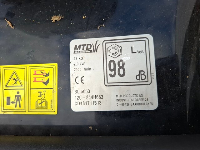 Loopmaaier, mtd, bl5053 - afbeelding 3 van  8