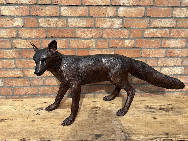 Lopende vos 94 cm breed - afbeelding 1 van  2
