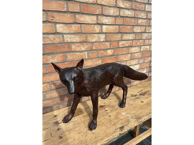 Lopende vos 94 cm breed - afbeelding 2 van  2