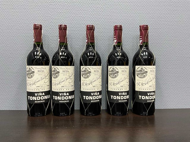 Lopez heredia vina tondonia tinto reserva 2012 (5x) - afbeelding 1 van  4