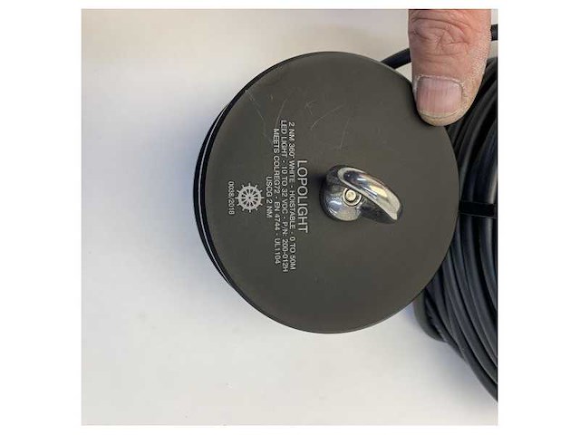 Lopolight 2nm white 360 degree hoist anchor light black - 200-012h-b - afbeelding 3 van  6