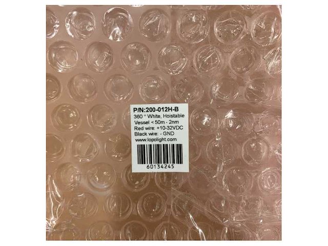 Lopolight 2nm white 360 degree hoist anchor light black - 200-012h-b - afbeelding 6 van  6