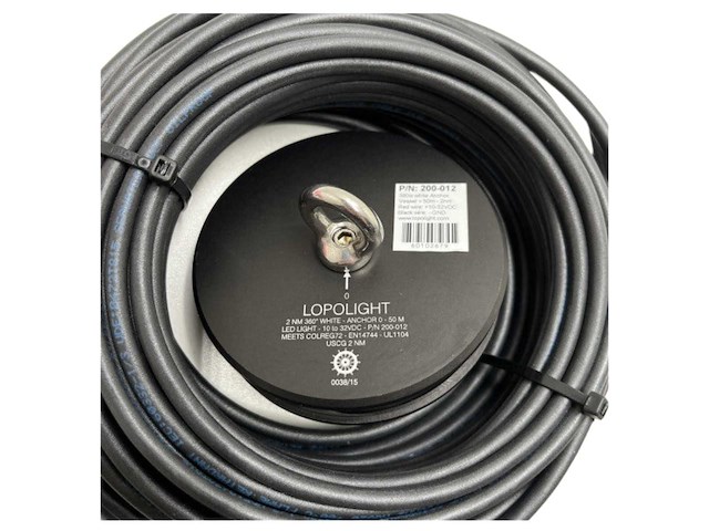 Lopolight 2nm white 360 degree hoist anchor light black - 200-012h-b - afbeelding 1 van  8