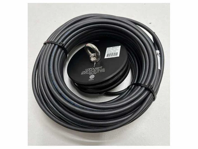 Lopolight 2nm white 360 degree hoist anchor light black - 200-012h-b - afbeelding 2 van  3