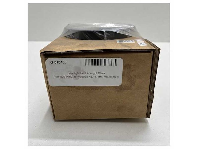 Lopolight port-side red navigation light 2 nm black - 301-009-pro - afbeelding 7 van  7