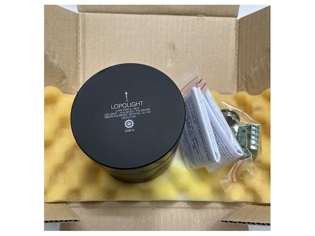 Lopolight port-side red navigation light 2 nm black-301-009-pro - afbeelding 6 van  8