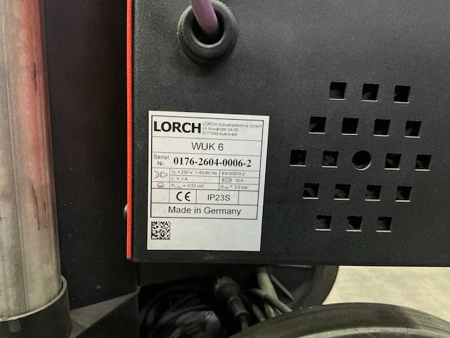 Lorch - t220 - wuk 6 - tig-lasmachine - afbeelding 8 van  10