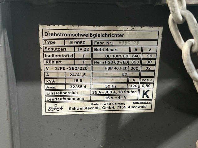 Lorch e 9050 lasapparaat - afbeelding 7 van  9