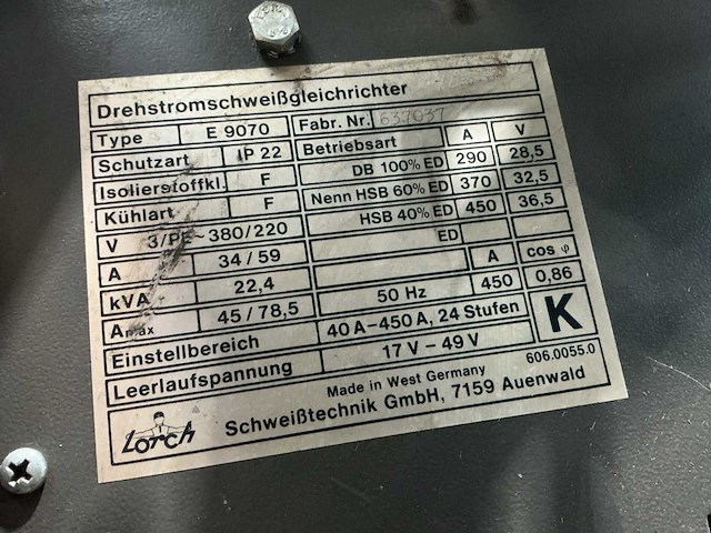 Lorch e9070 lasapparaat - afbeelding 9 van  10