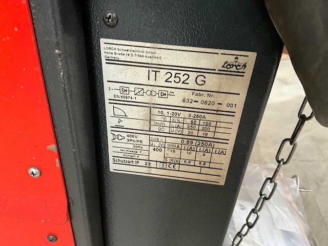 Lorch it 252 g tig-lasmachine - afbeelding 9 van  9