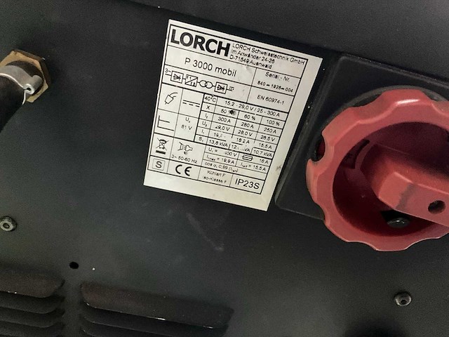 Lorch p 3000 mobil mig lasapparaat - afbeelding 7 van  7