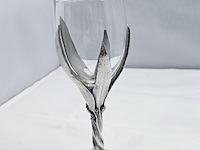 Lord of the rings goblet gum leaf white whine - royal selangor - afbeelding 4 van  7