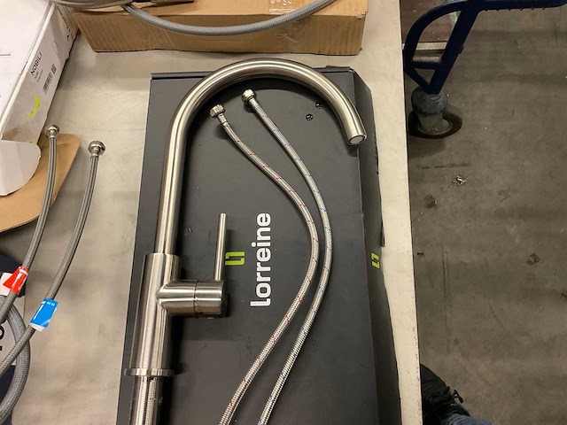 Lorreine mersey rvs keukenmengkraan - afbeelding 1 van  3