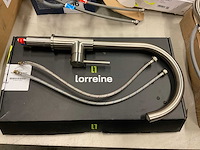 Lorreine mersey rvs keukenmengkraan - afbeelding 2 van  3
