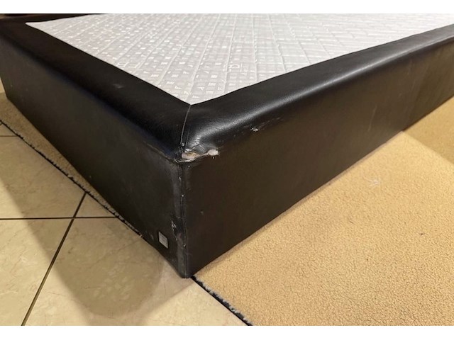 Losse boxspring, zwart - afbeelding 2 van  2