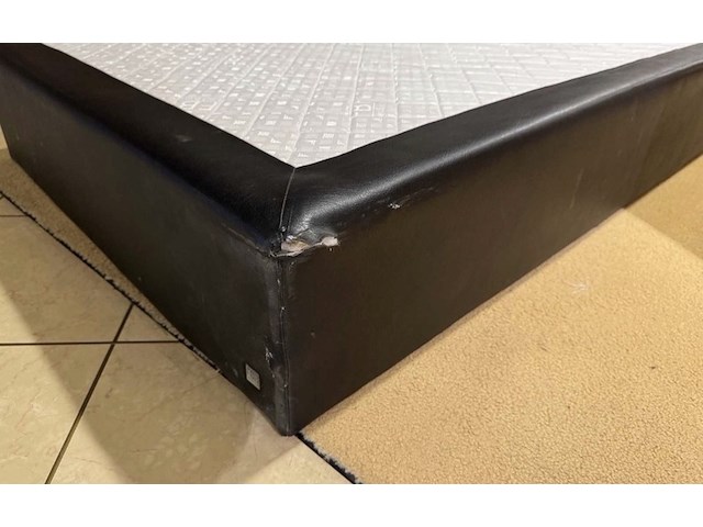 Losse boxspring, zwart - afbeelding 2 van  2