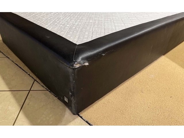 Losse boxspring, zwart - afbeelding 2 van  2