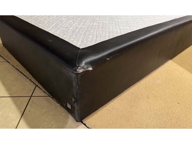 Losse boxspring, zwart - afbeelding 2 van  2