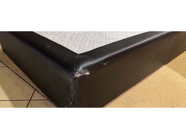 Losse boxspring, zwart - afbeelding 2 van  2