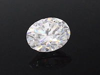 Losse moissaniet 3.00 ct, ovaal geslepen - afbeelding 2 van  2