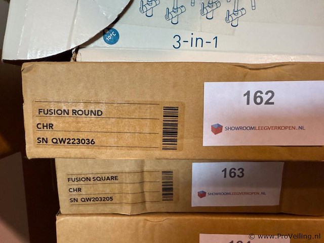 Losse quooker kokendwaterkraan fusion round chroom - afbeelding 2 van  2