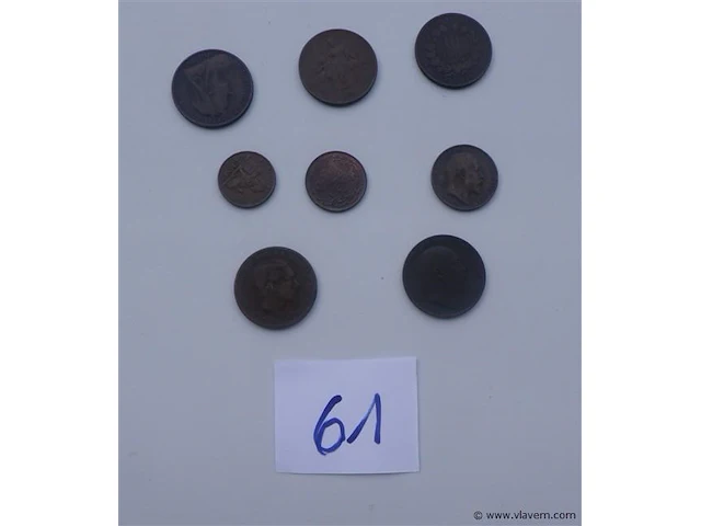 Lot 19de en vroeg 20ste eeuwse munten - afbeelding 3 van  4