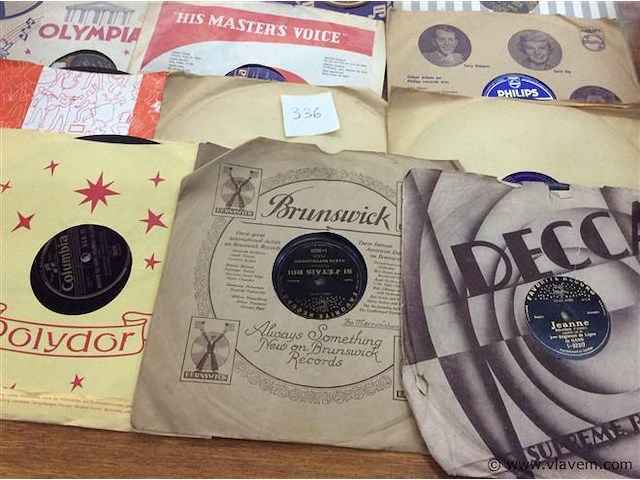Lot 78t platen - afbeelding 3 van  3